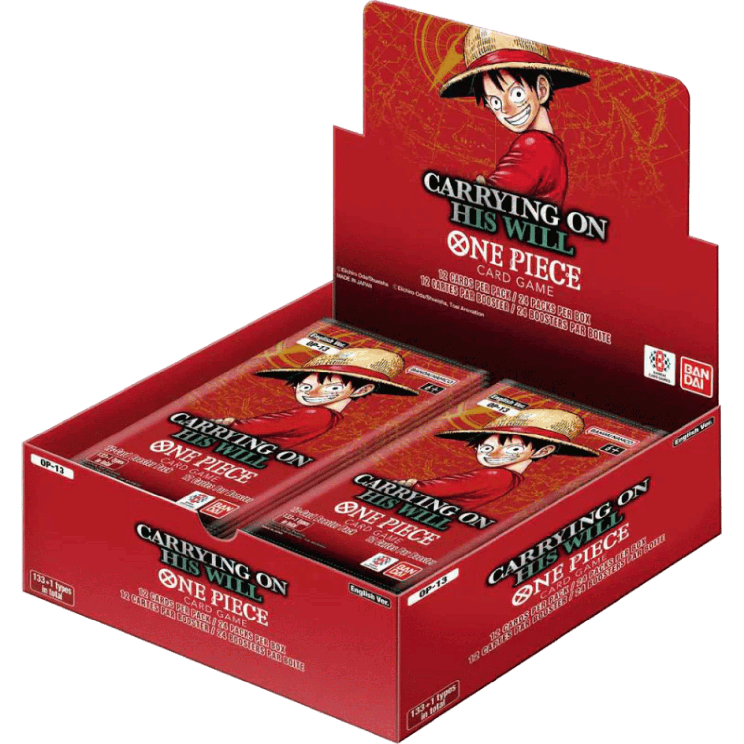 One Piece TCG: Carrying on his Will - Booster Box OP-13